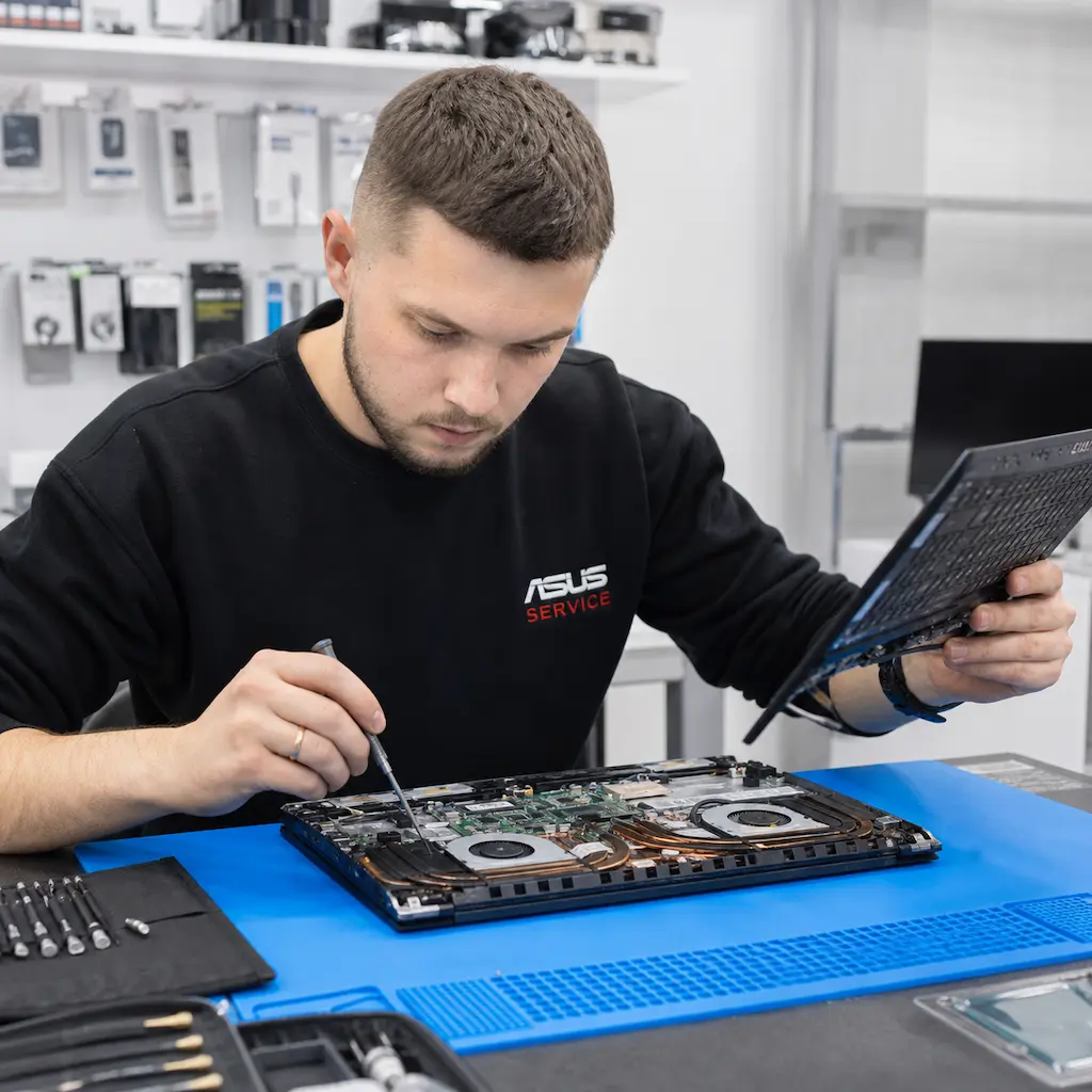 заменить клавиатуру на ноутбуке Asus в Юбилейном