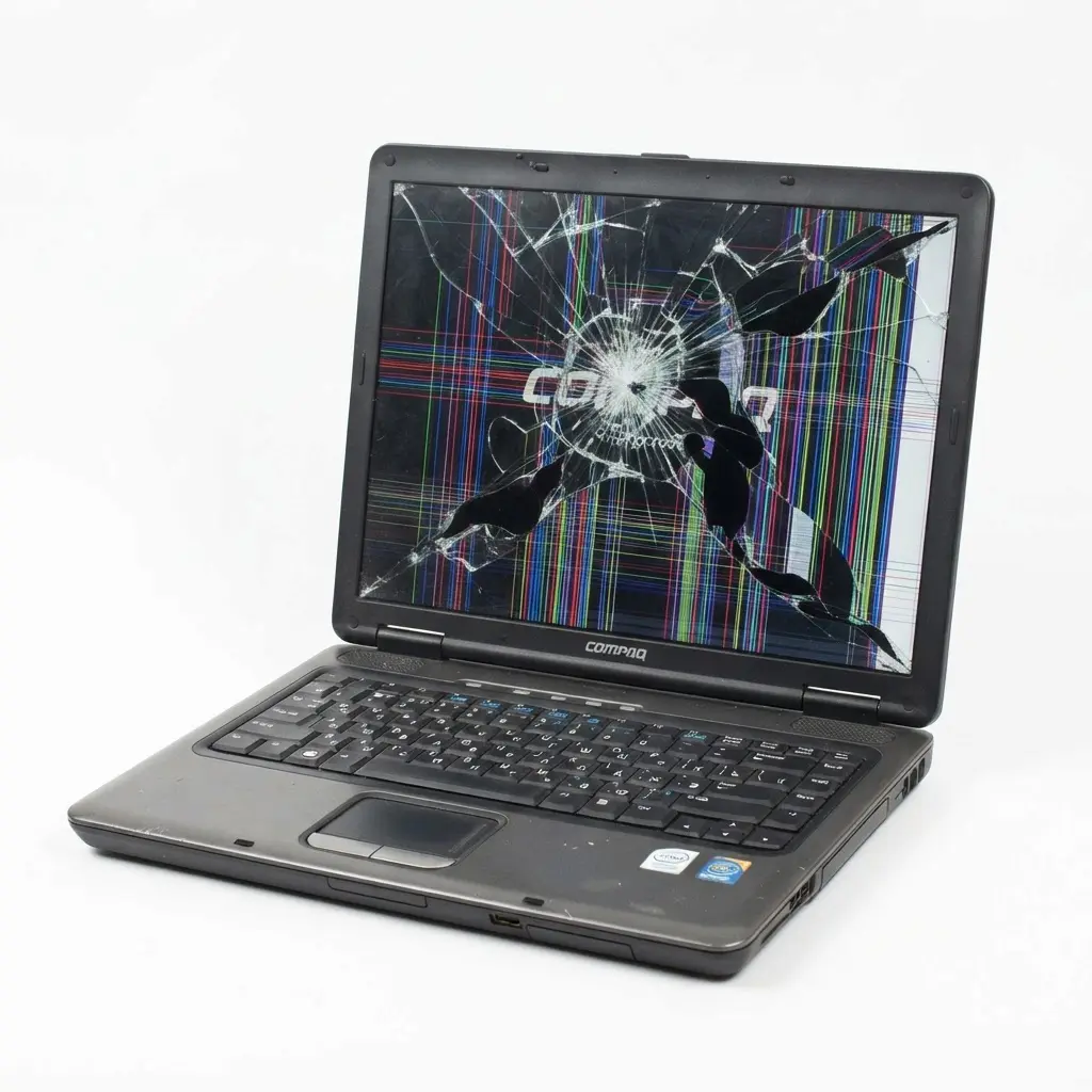 поменять матрицу ноутбука Compaq в Юбилейном