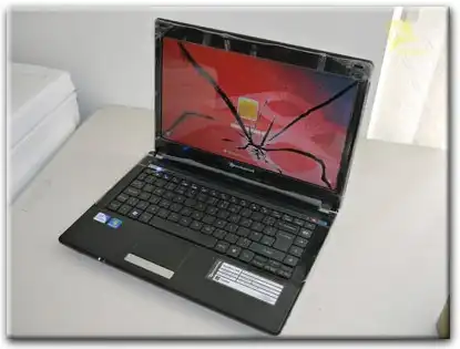 Замена матрицы Packard Bell в Юбилейном