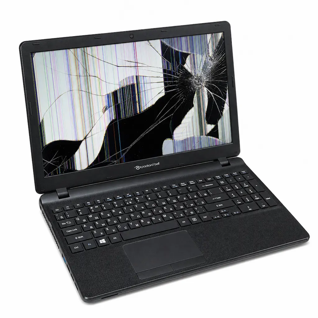 поменять матрицу ноутбука Packard Bell в Юбилейном