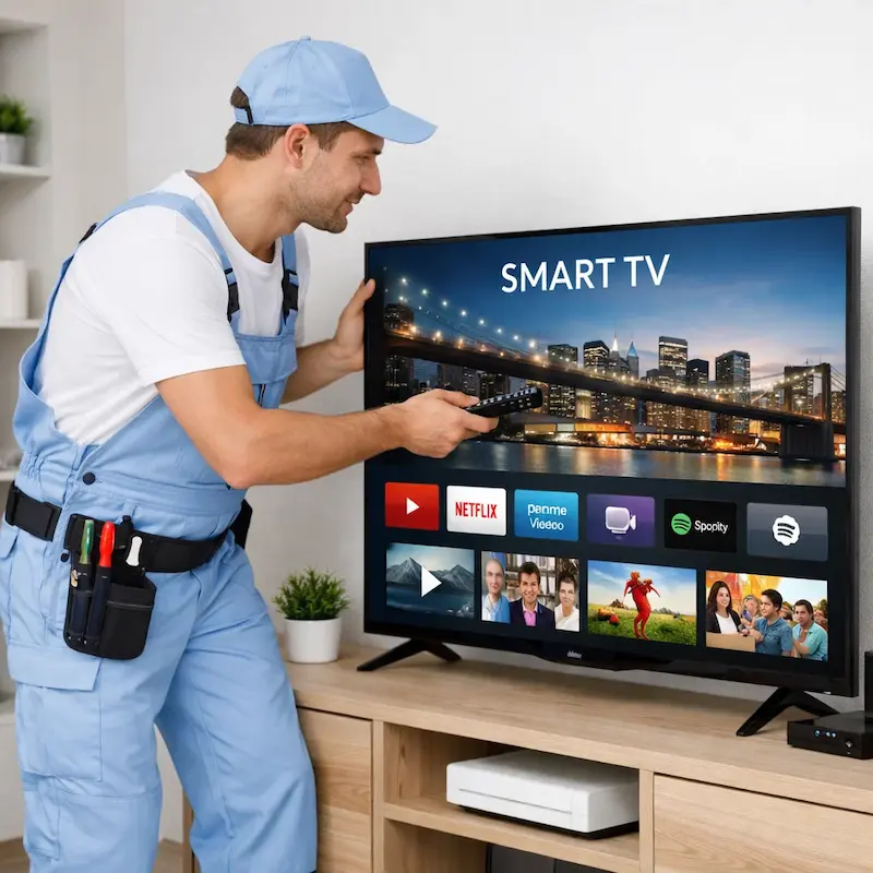 Как вызвать мастера для настройки Smart TV в Юбилейном