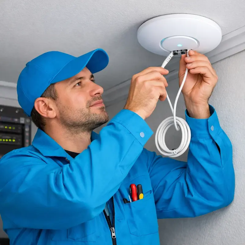 Настройка точки доступа в Юбилейном