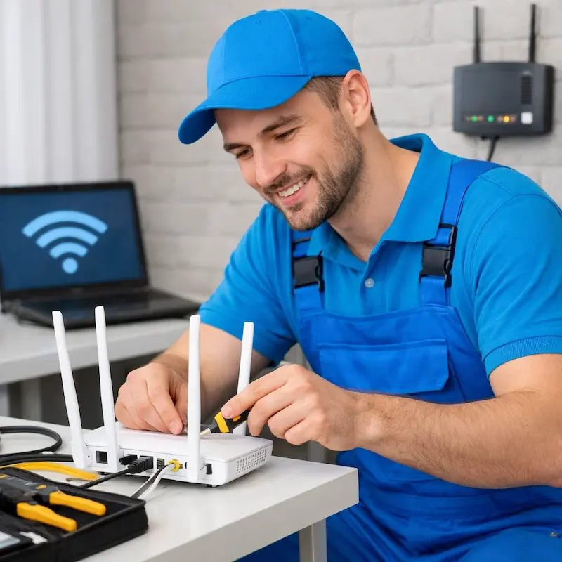 Настройка Wi - Fi в Юбилейном