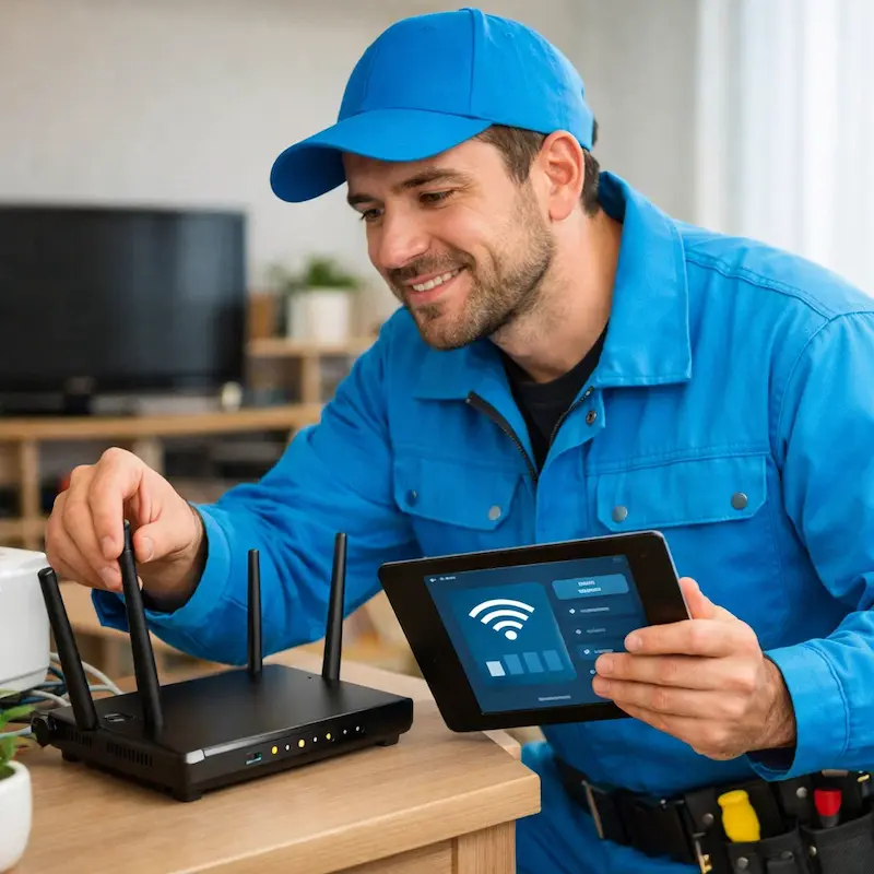 Настройка Wi-Fi для квартиры, дома и офиса в Юбилейном