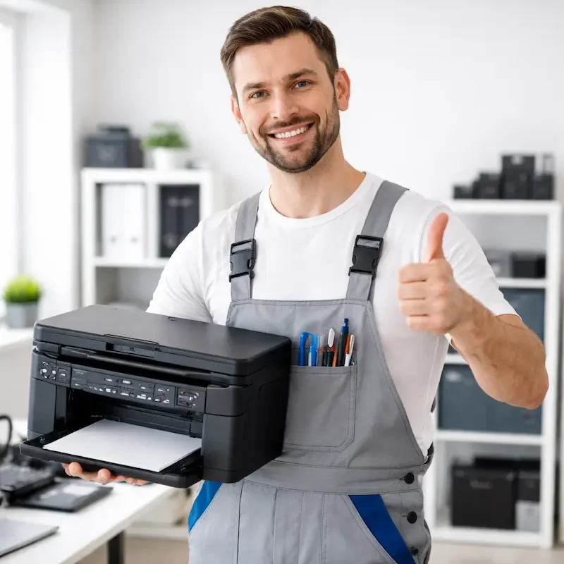 Установка и настройка принтера в Юбилейном