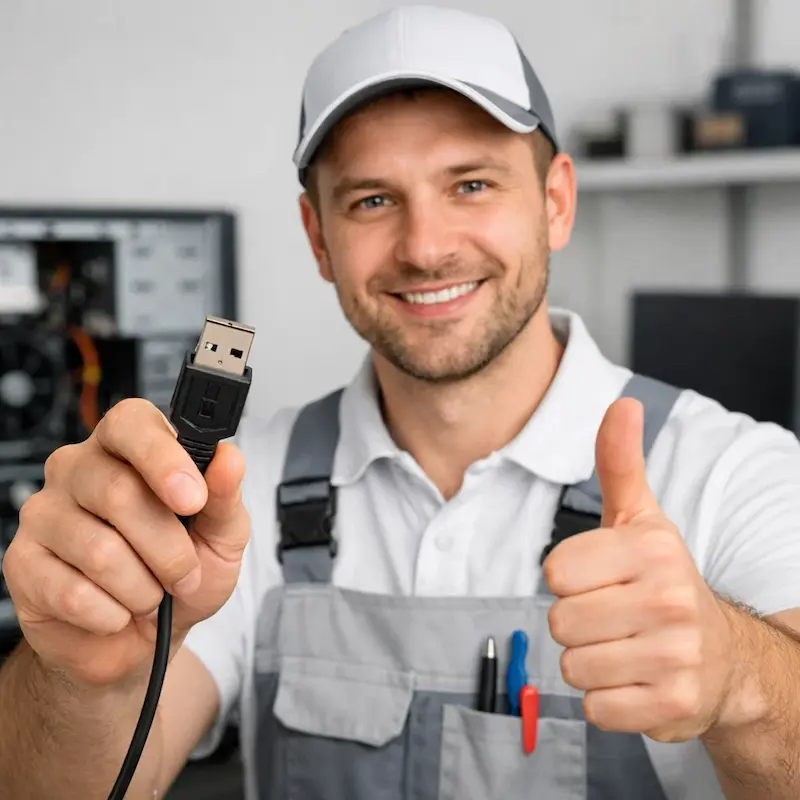 Настройка принтера в Юбилейном