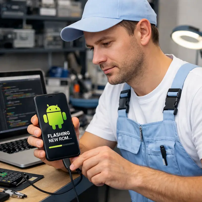 Прошивка Android в Юбилейном