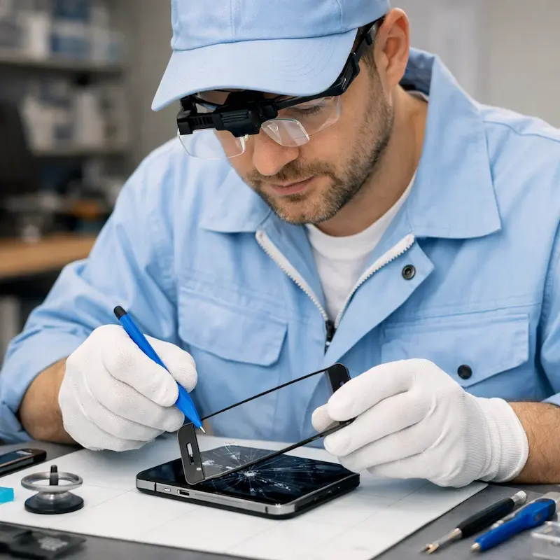 Замена тачскрина на смартфоне в Юбилейном