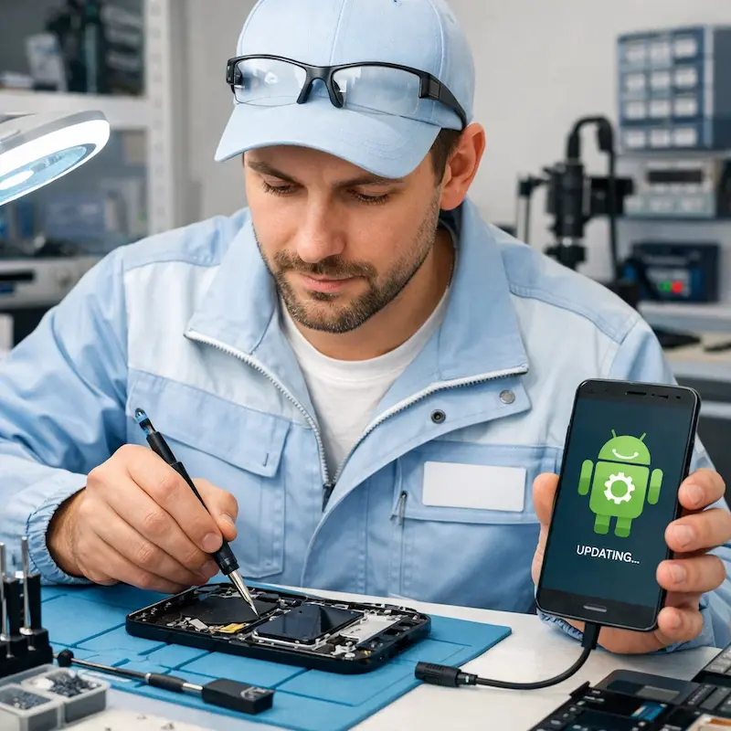 Настройка системы Android в Юбилейном